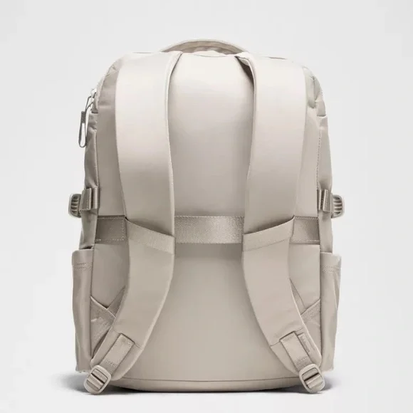 Lululemon New Crew Backpack 22L Updated- Warm Ash Grey